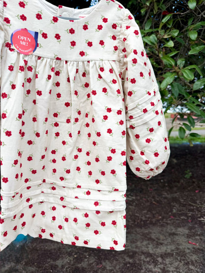 Magnetic Me Floral Corduroy Magnetic Dress | Girls