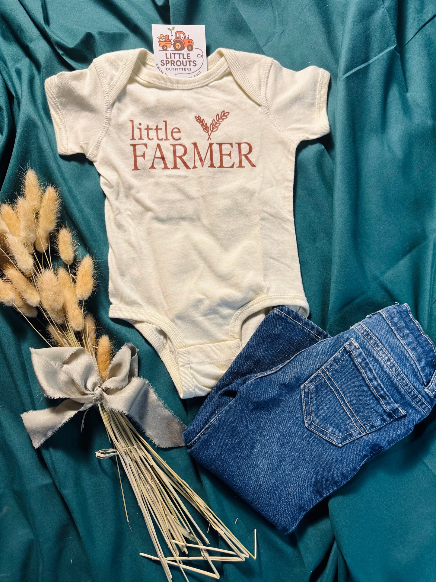 Little Farmer Onesie Tee