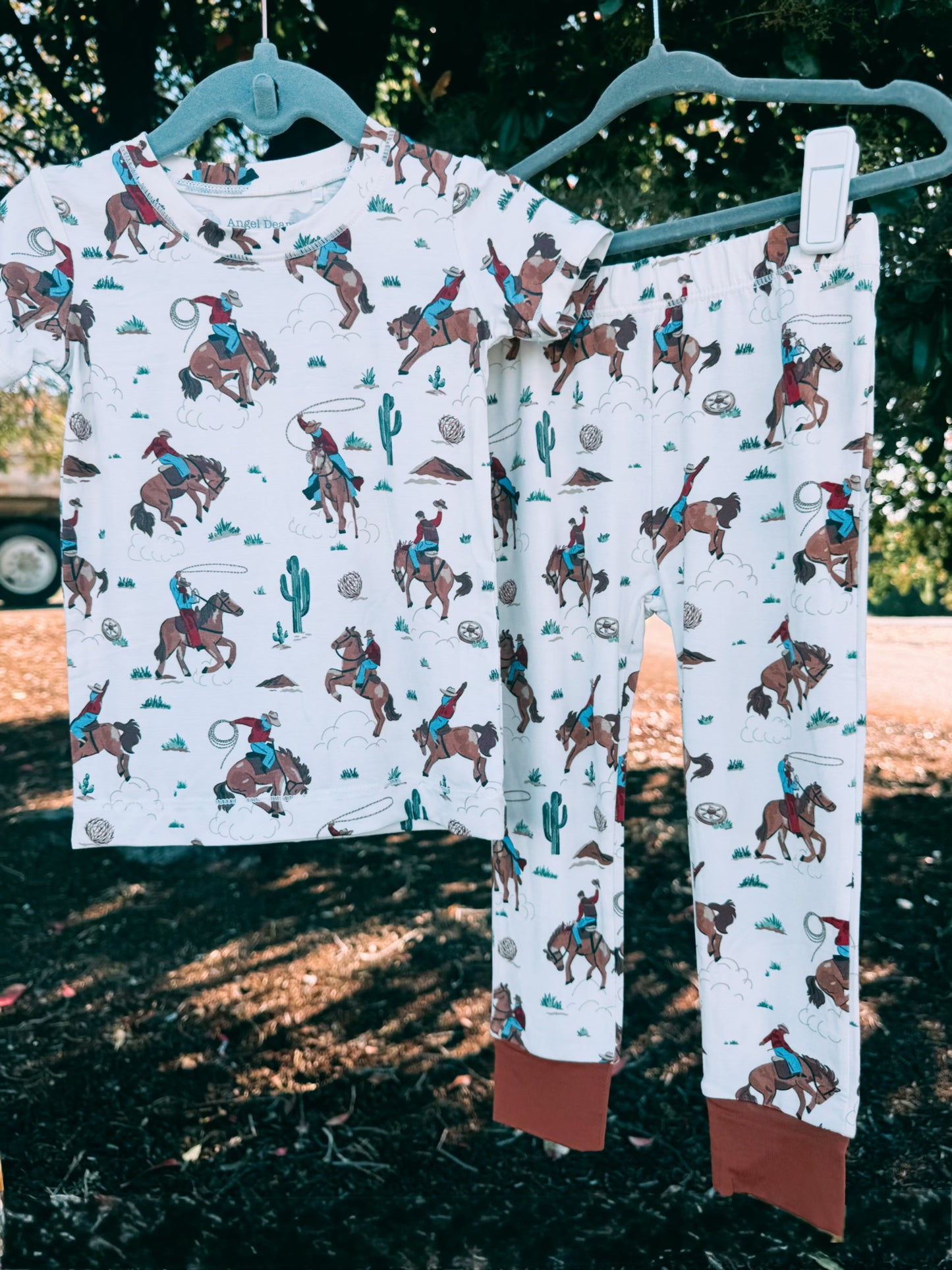 Buckaroo Short Sleeve Bamboo 2pc Pajama | Boys