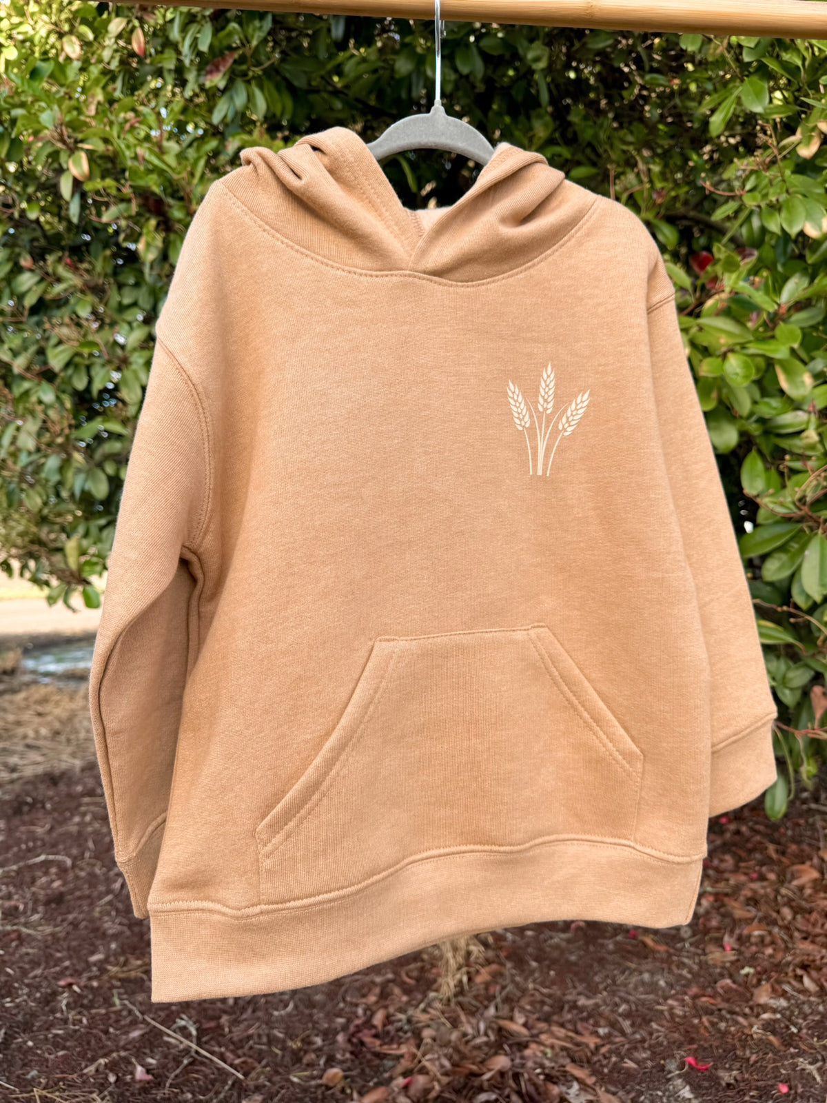 Wheat Farmer Mustard Hoodie | Boys