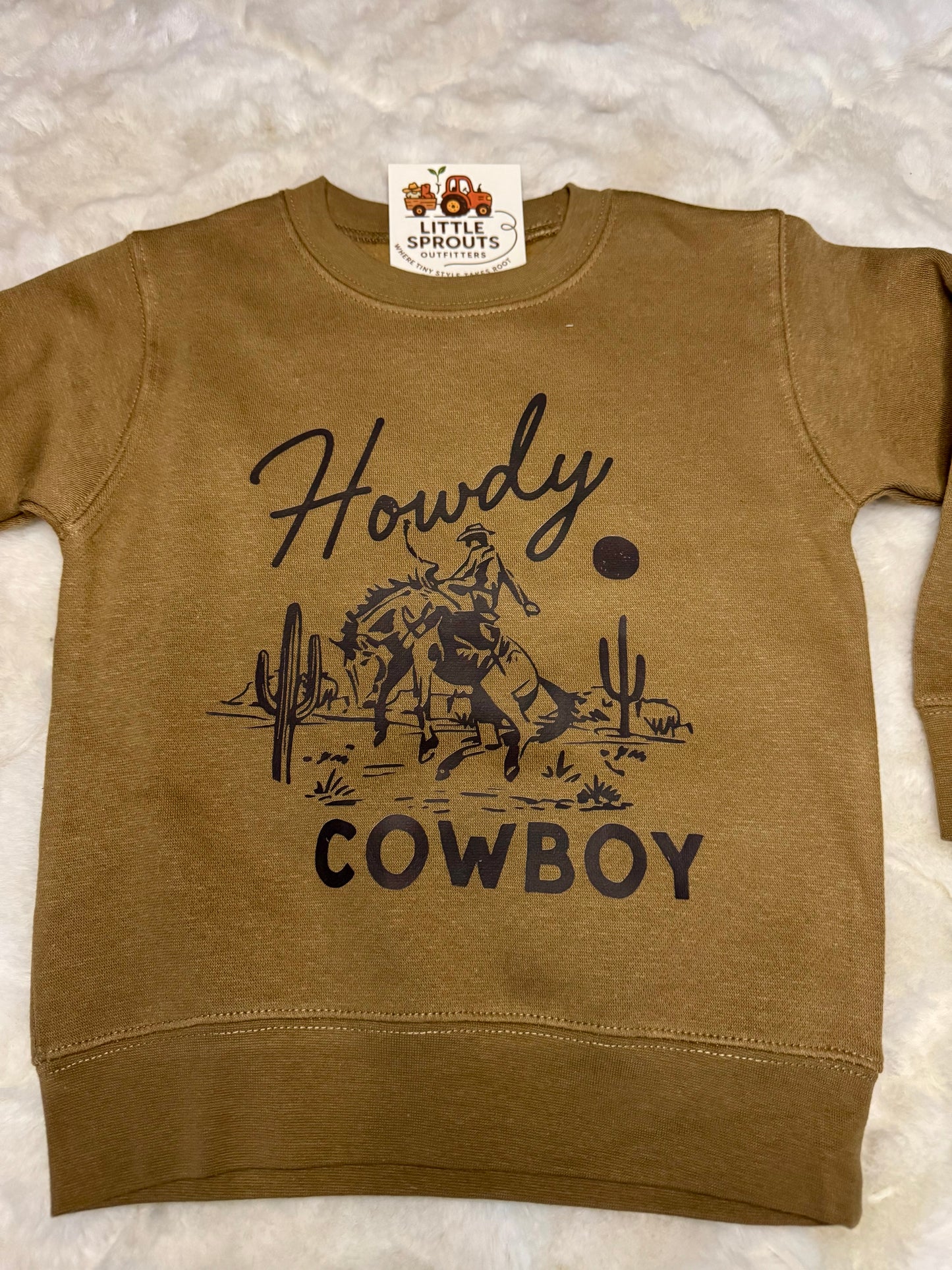 Howdy Graphic Sweatshirt