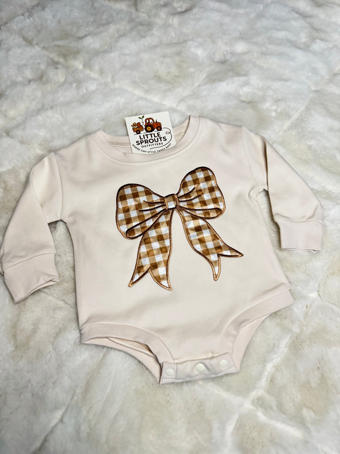 Bow Patch Romper