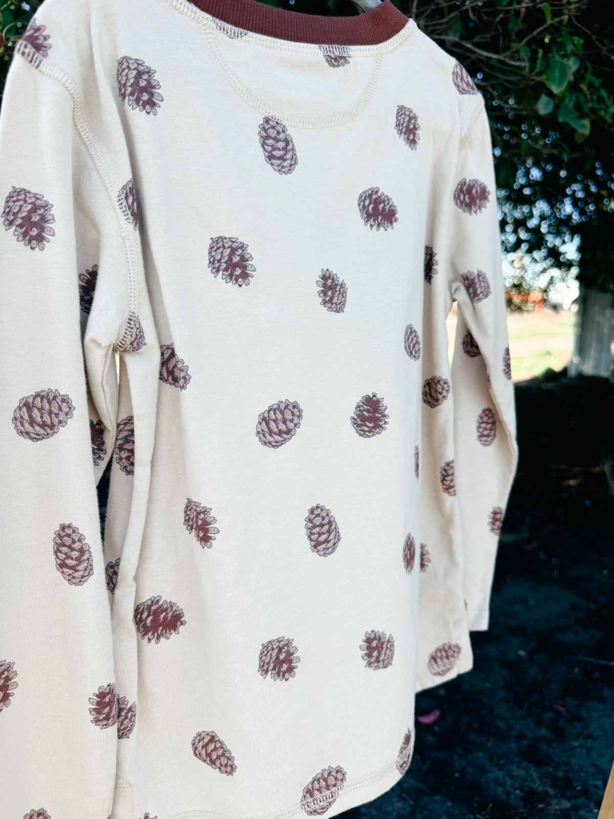 Pinecone Long Sleeve Tee | Boys