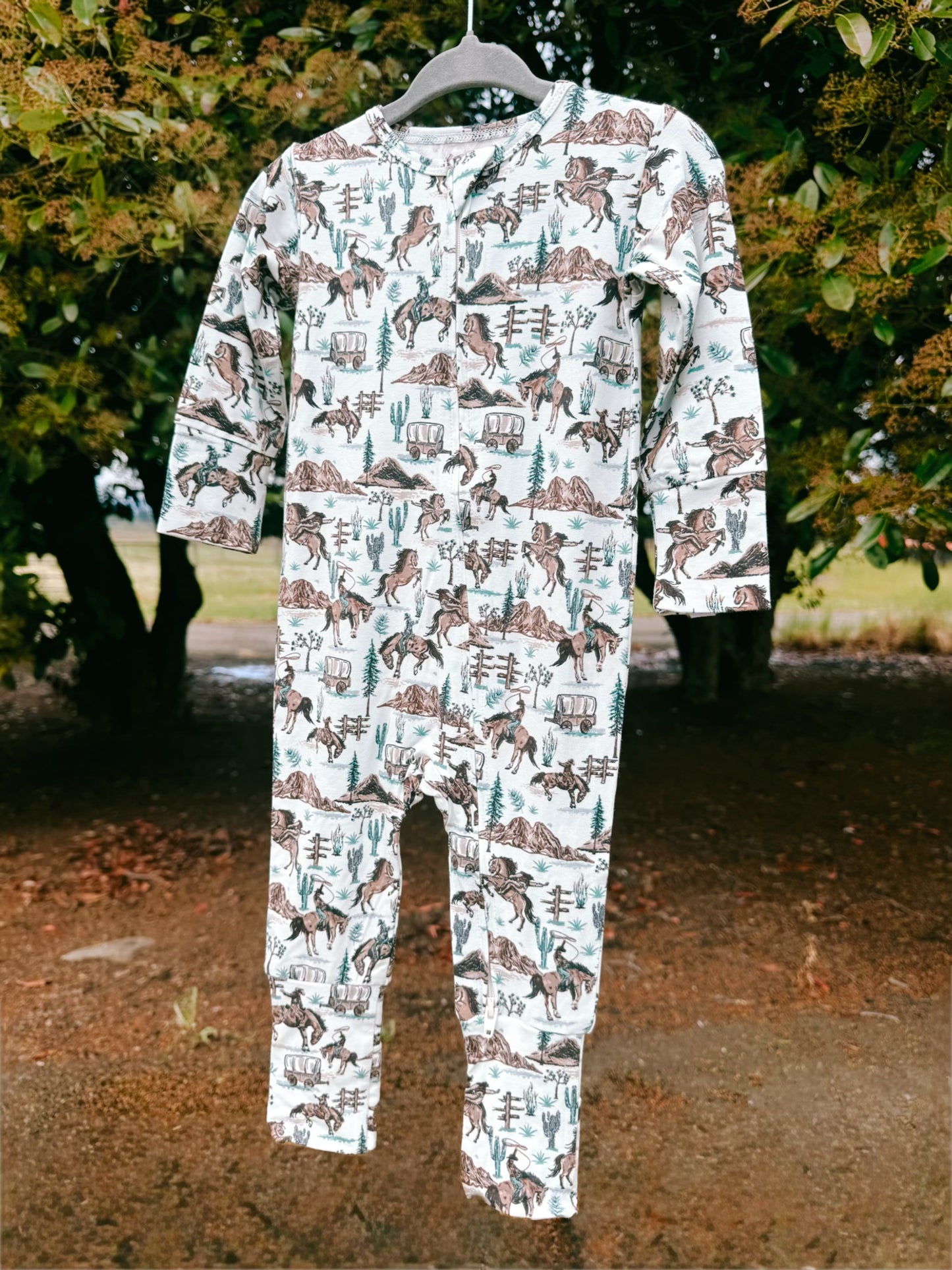 Dusty Ridge Bamboo Zip Pajama | Boys