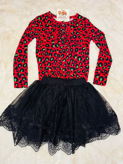 Leopard 2pc Pajamas