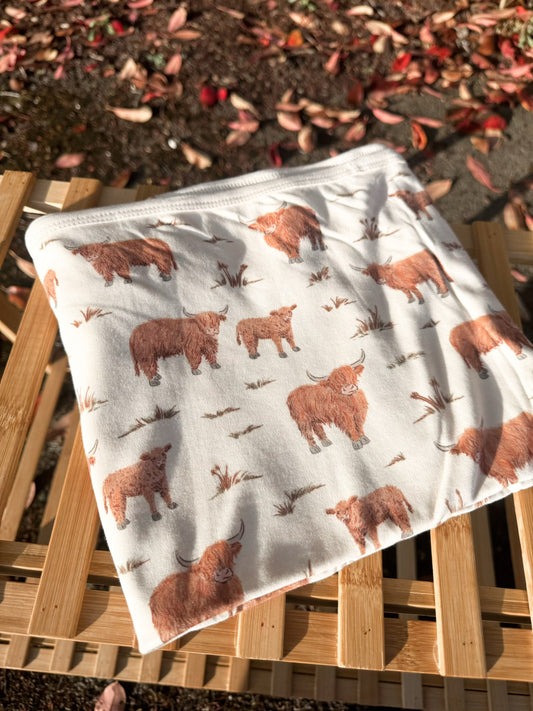 Highland Cow Blanket