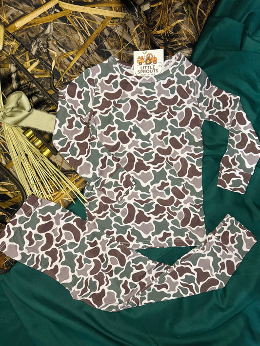 Duck Call Camo 2pc Set