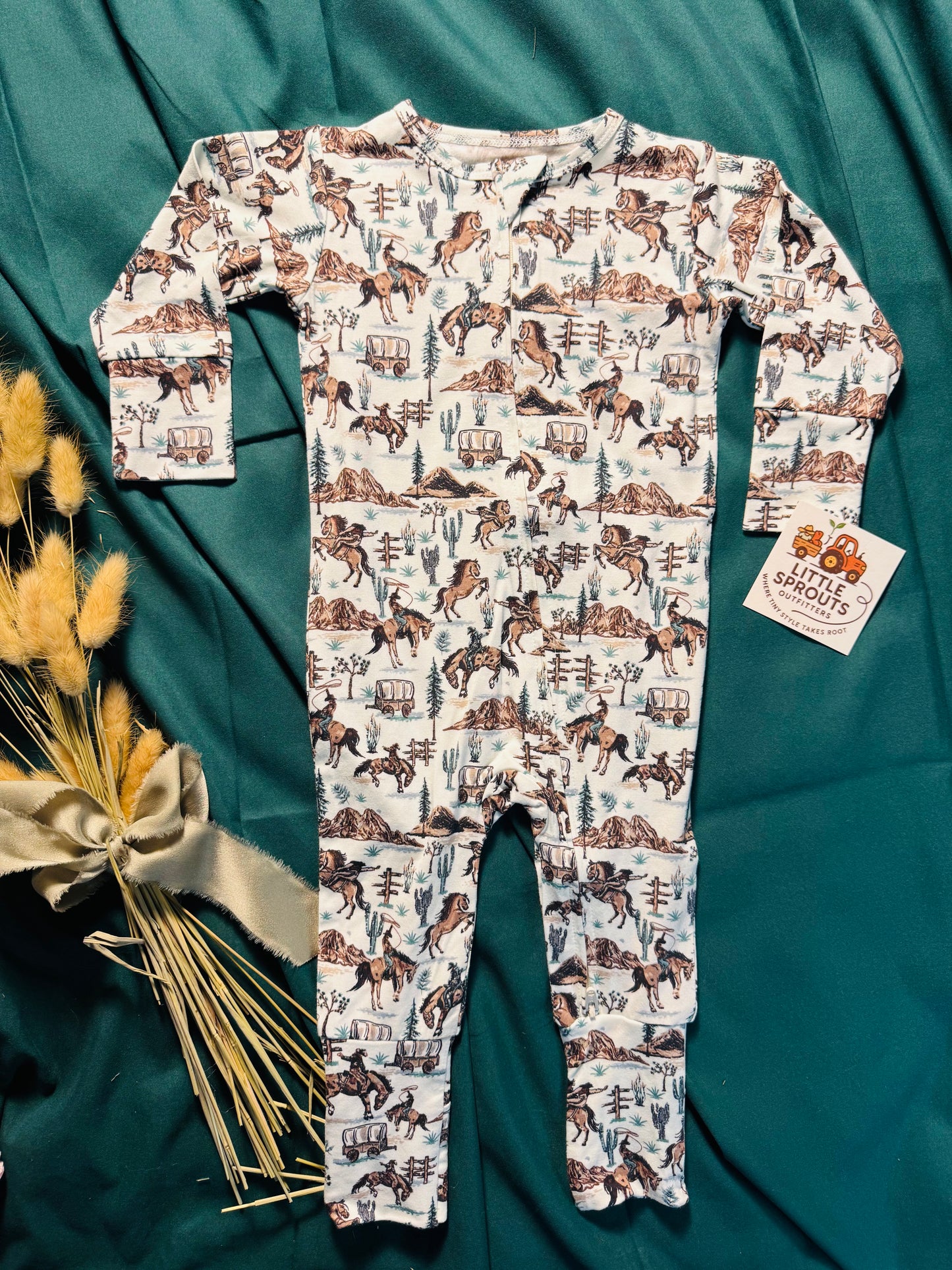 Dusty Ridge Bamboo Zip Pajama | Boys