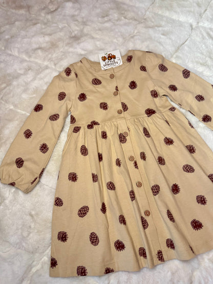 Pinecone Twirl Dress