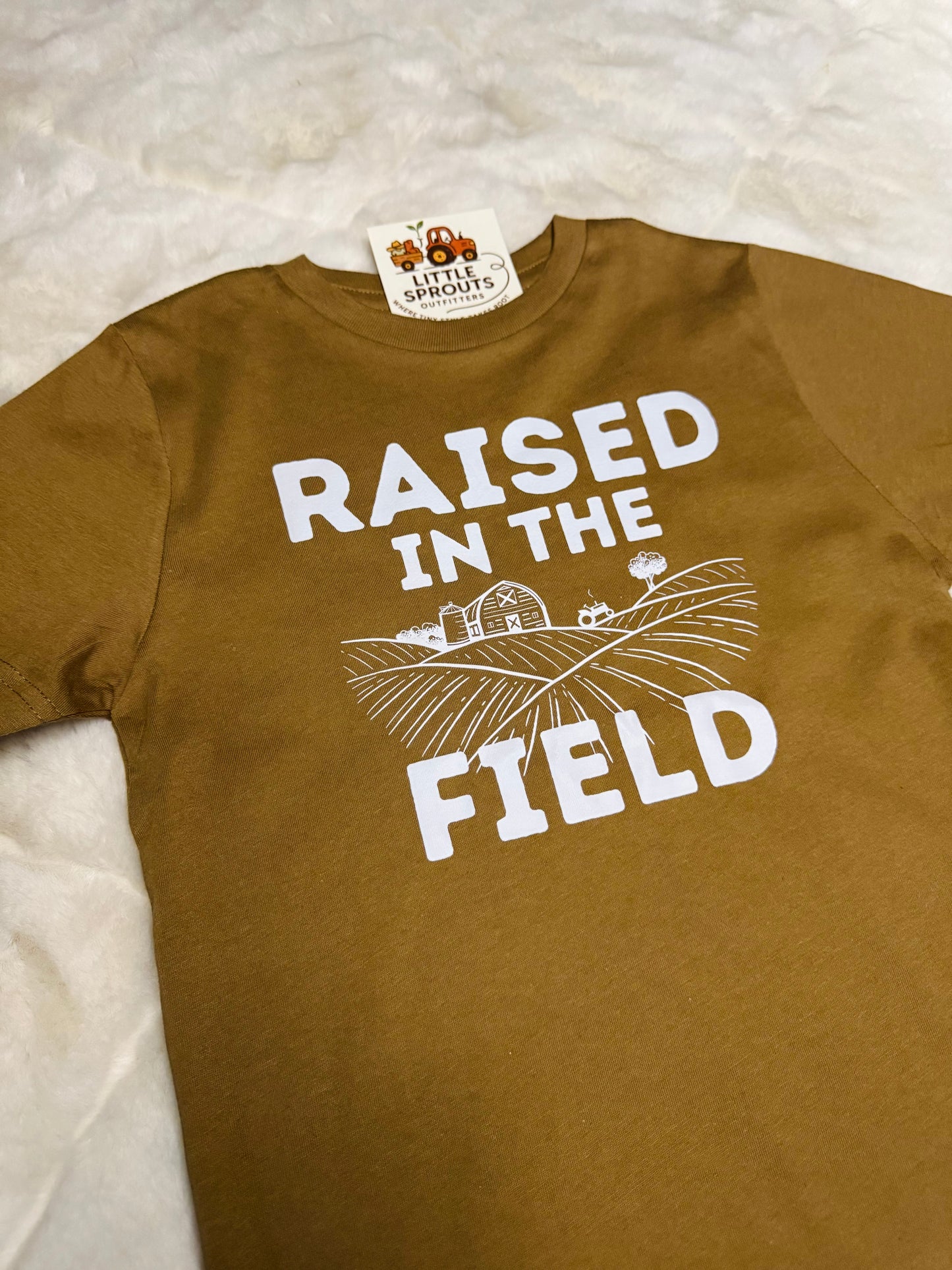 Raised in the Field Youth Tee