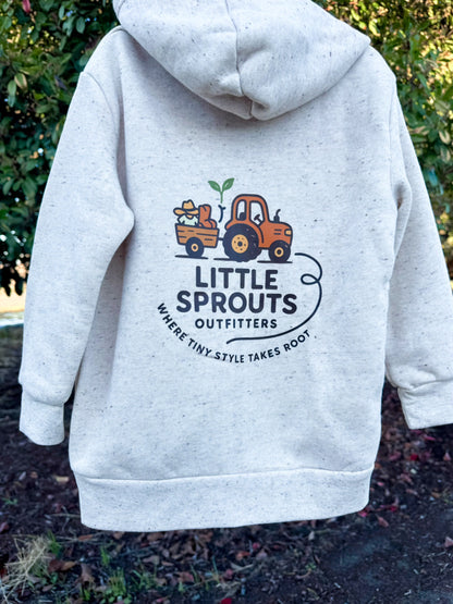 Little Sprouts Zip Hoodie