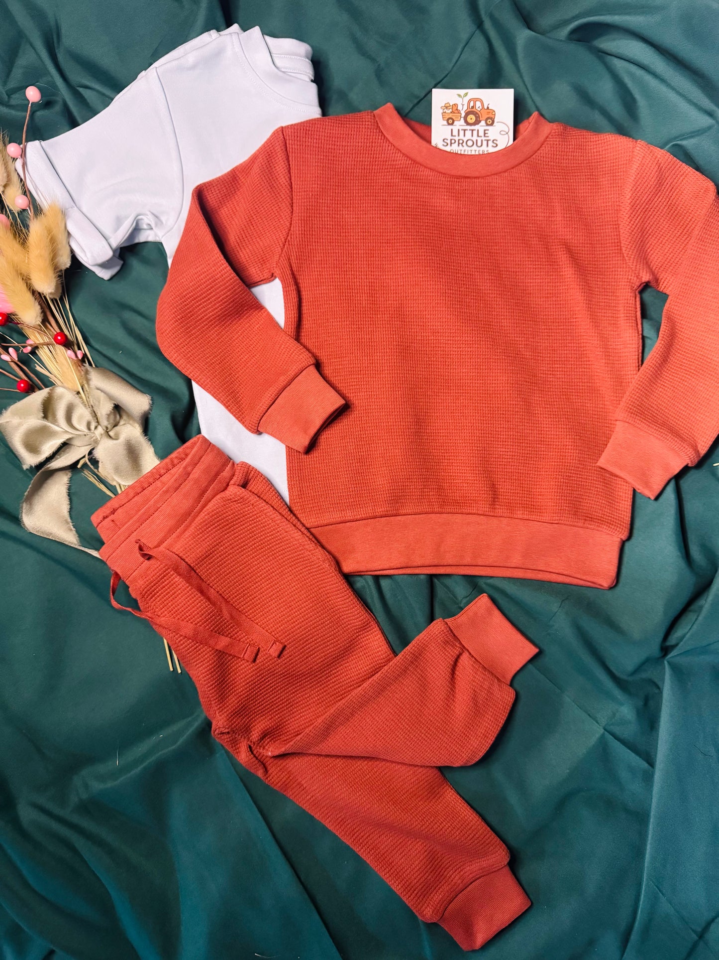 Valentine Waffle 2pc Set