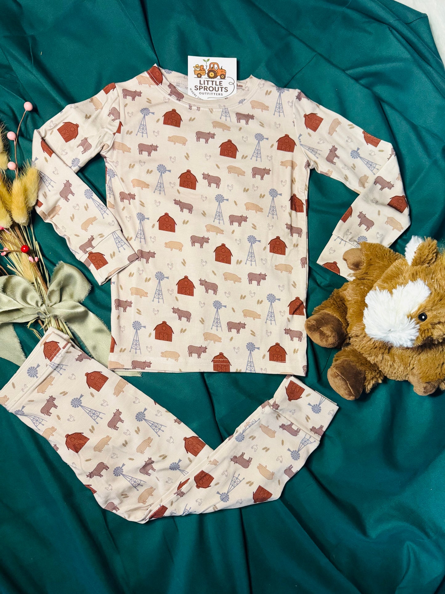 Homegrown Farm 2pc Pajama