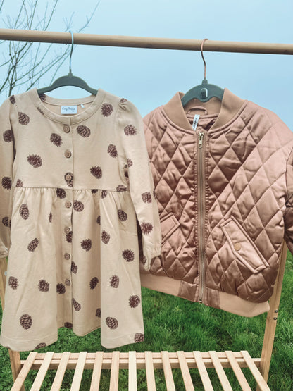 Pinecone Twirl Dress