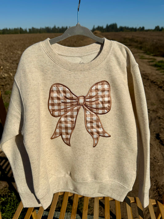 Bow Patch Sweatshirt
