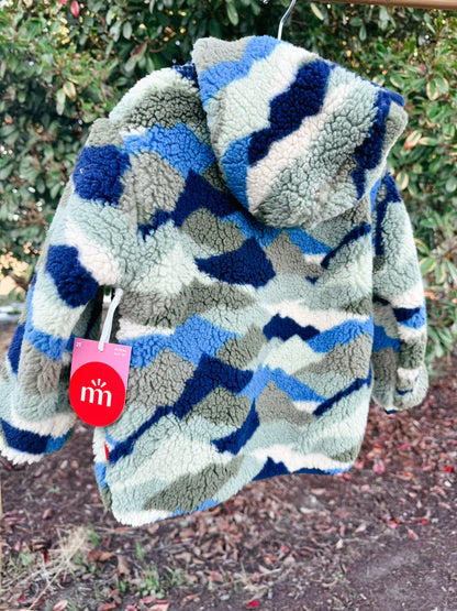 Magnetic Me Camo Sherpa Jacket