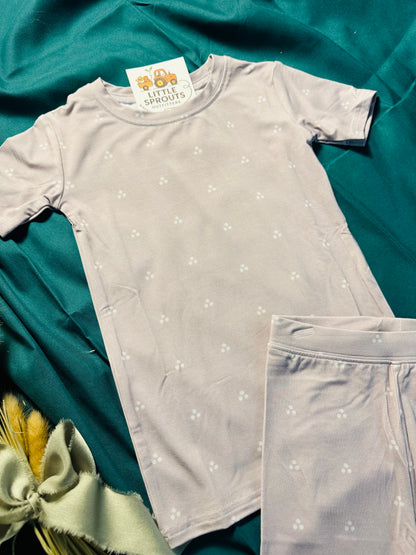 Petal Dot Bamboo 2pc Shortie Pajama