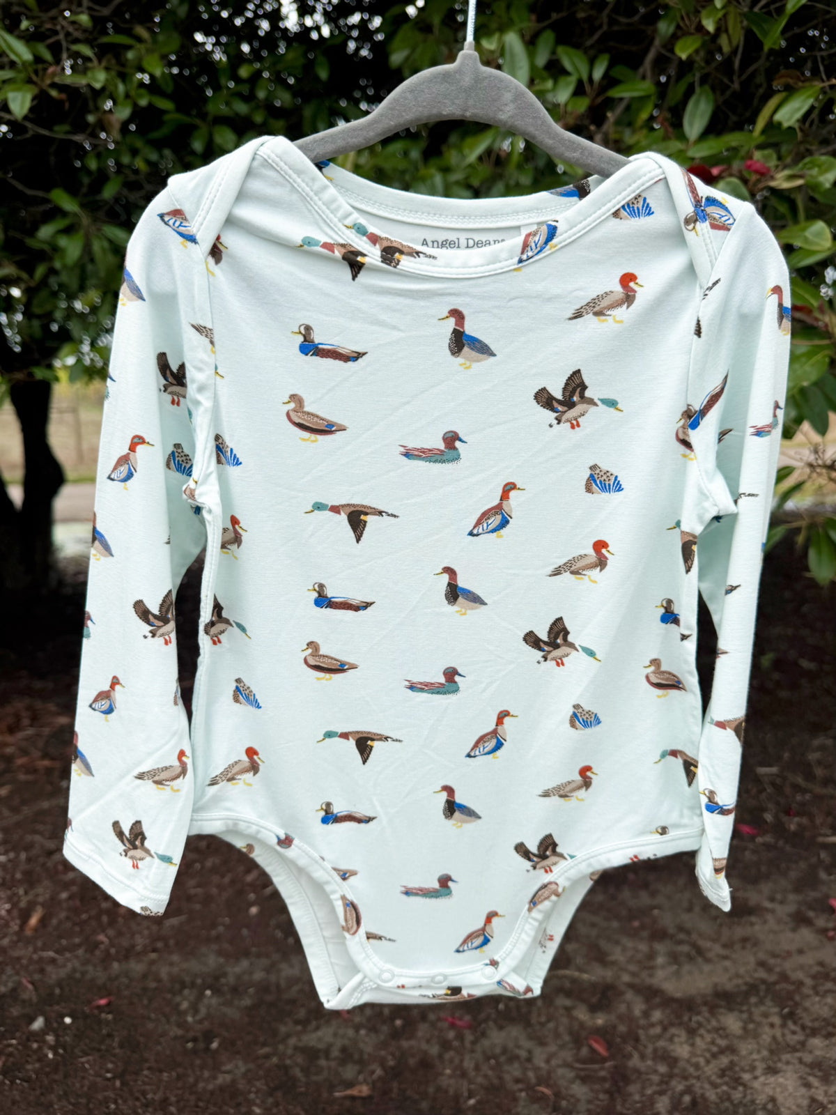 Duck Long Sleeve Bamboo Bodysuit