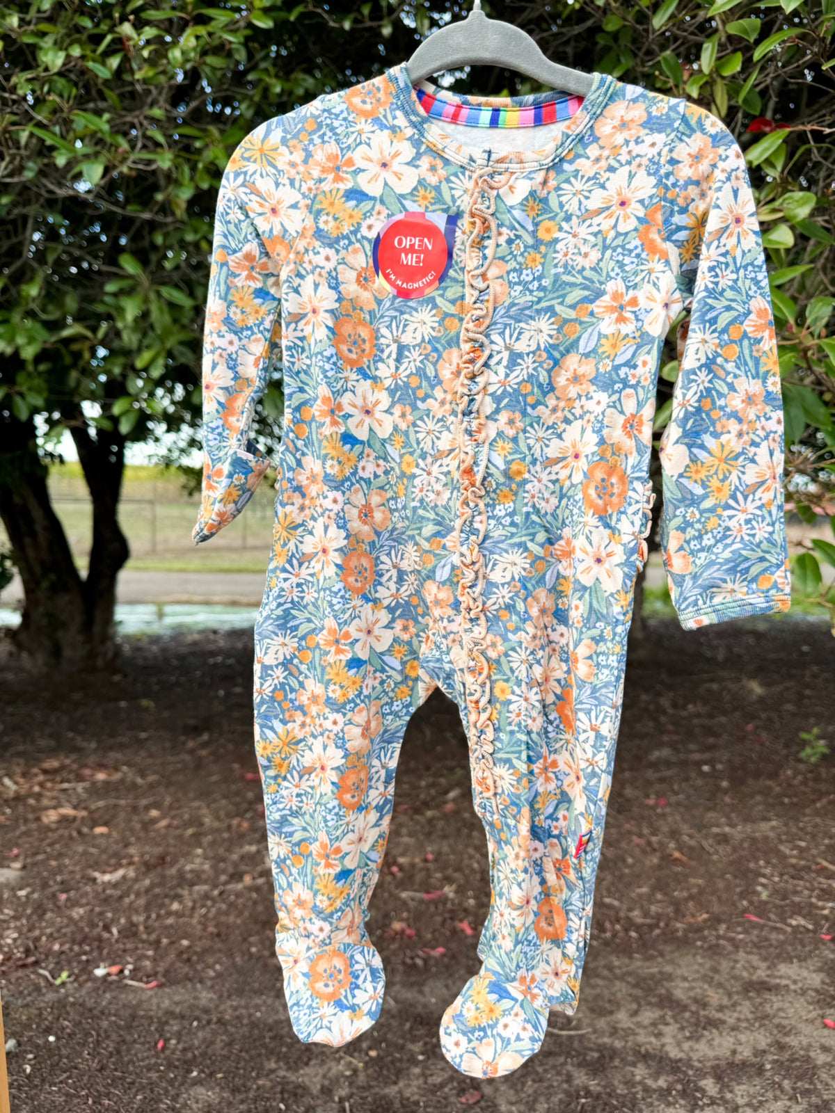 Magnetic Me Flora Modal Footie | Girls