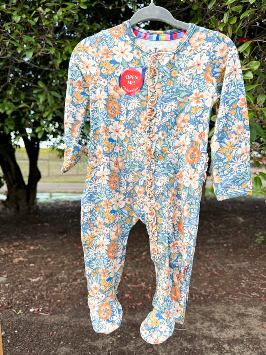 Magnetic Me Flora Modal Footie | Girls