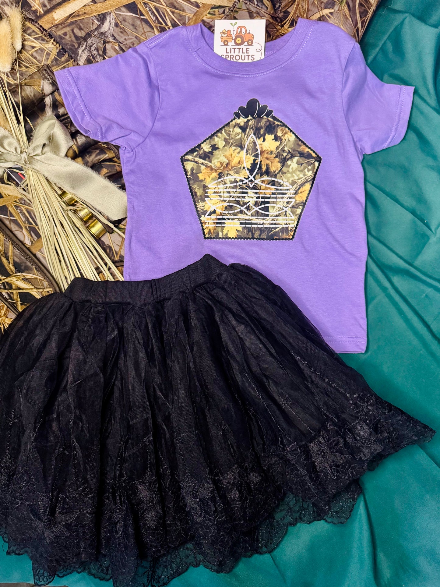 Camo Bootstitch Tee