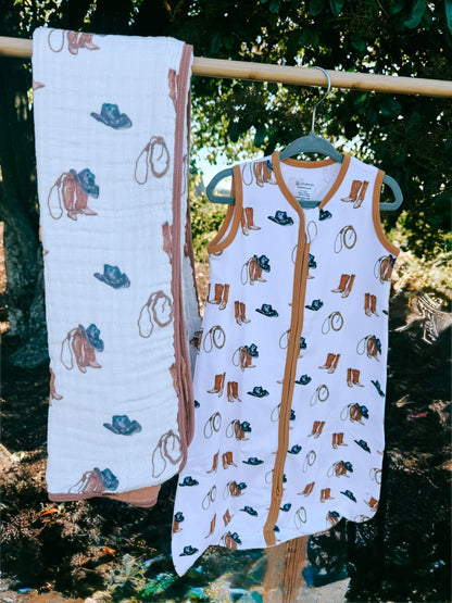 Brown Boots Sleep Sack | 0.5 TOG