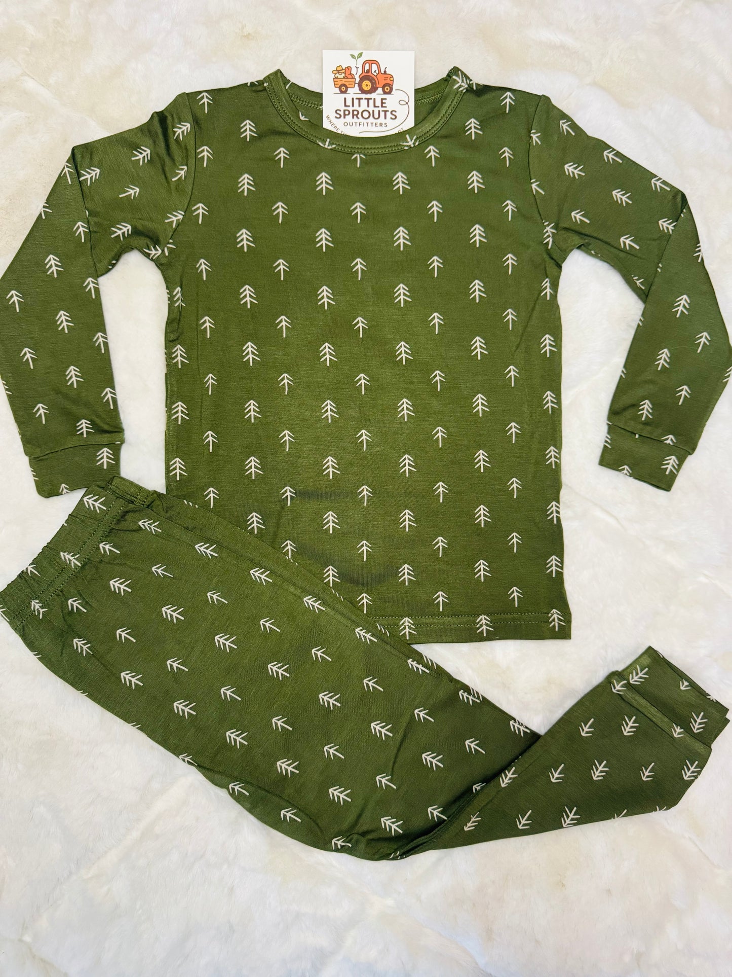 PNW Tree 2pc Pajamas