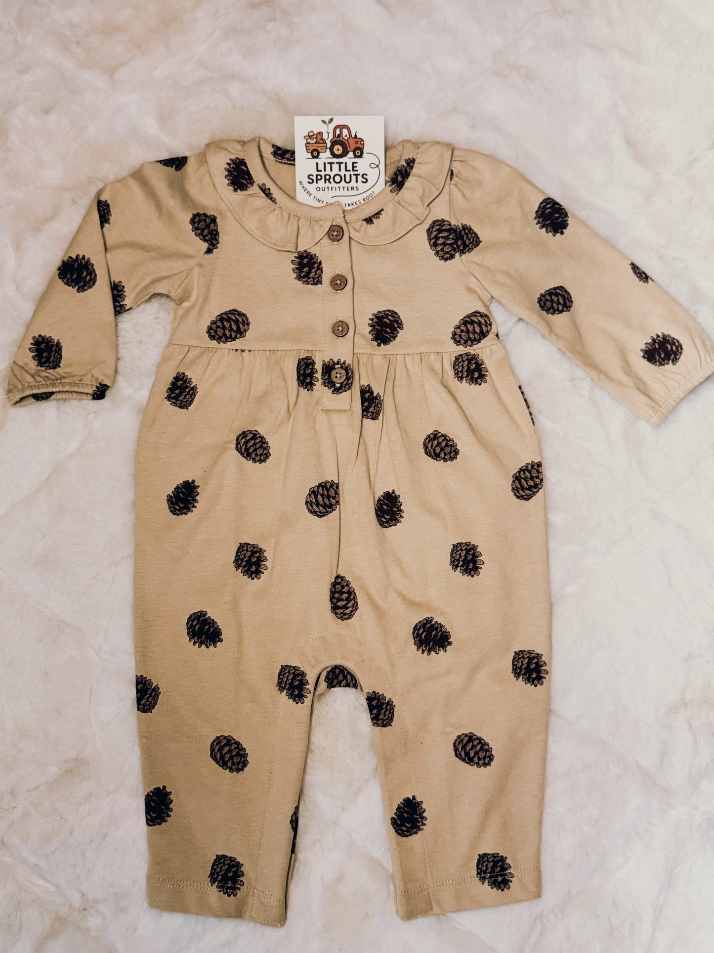 Pinecone Romper