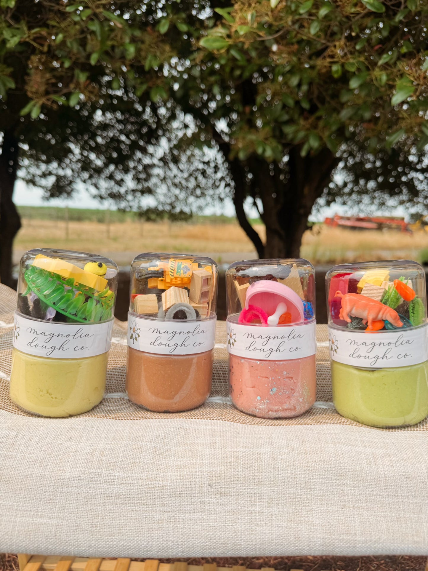 Kids Sensory Play Dough Kit | Jar Collection