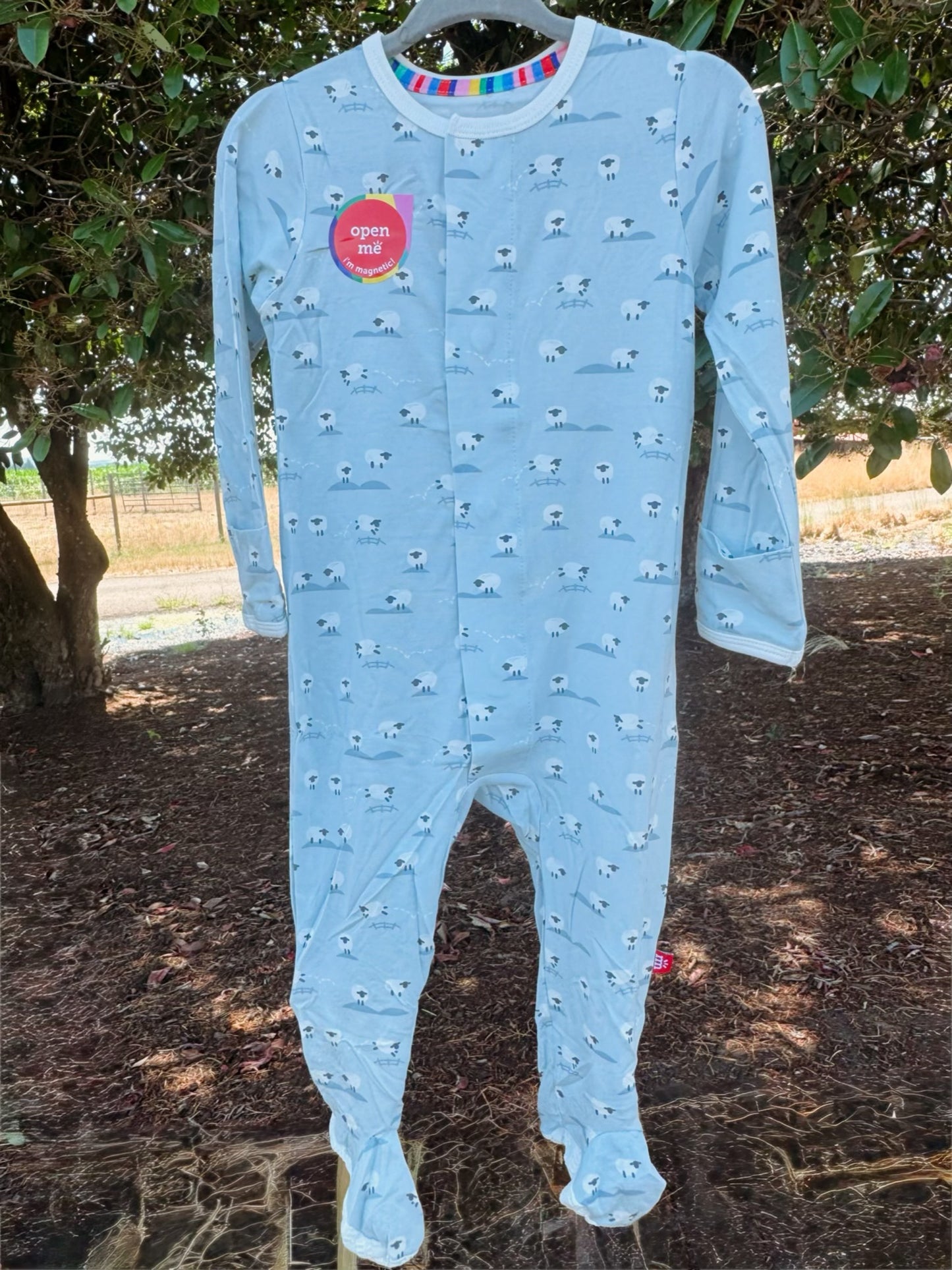 Baa Baa Blue Modal Magnetic Footie | Boys