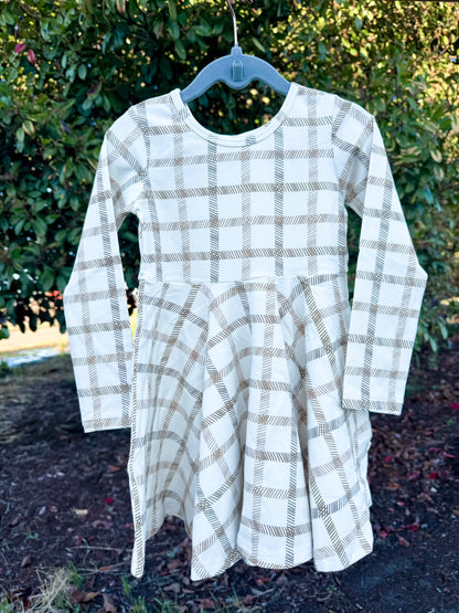 Plaid Palooza Twirl Dress + Shorts | Girls