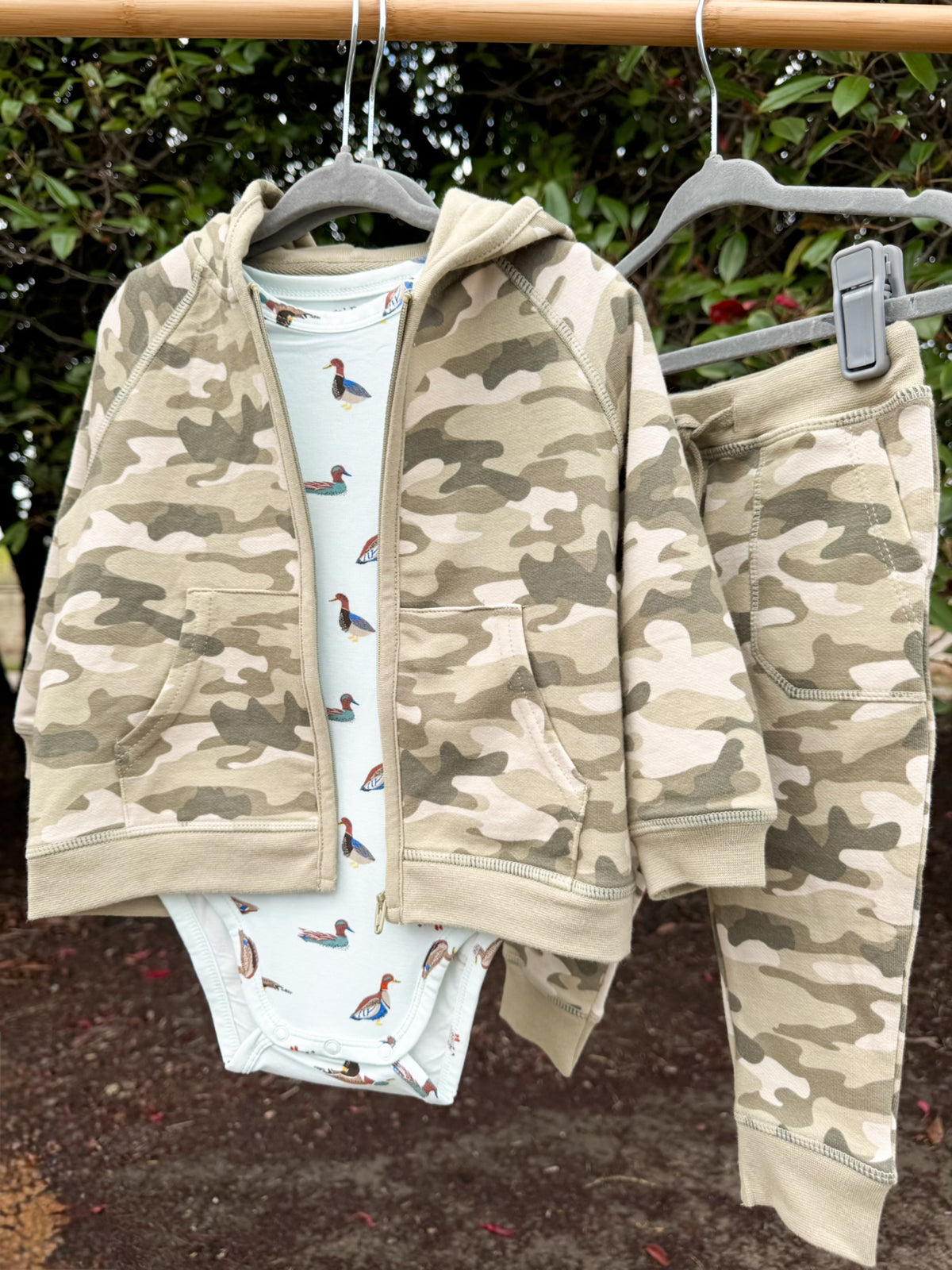 Duck Long Sleeve Bamboo Bodysuit