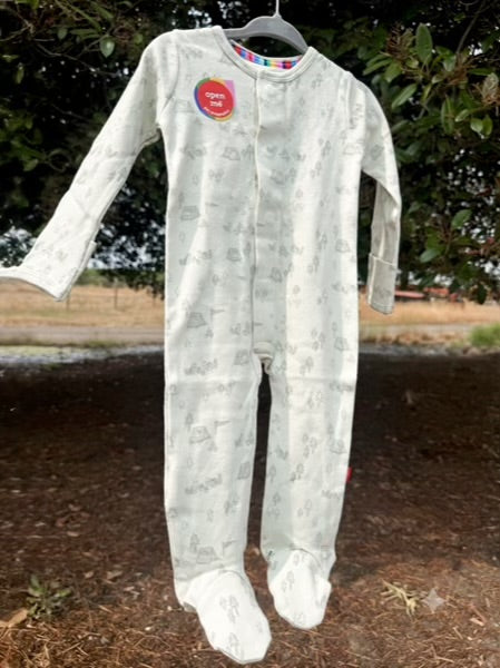 Base Camp Buddies Organic Cotton Magnetic Footie | Boys