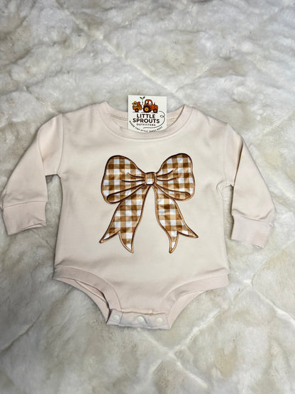 Bow Patch Romper