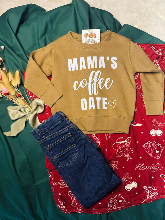 Mama's Coffee Date Crewneck
