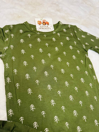 PNW Tree 2pc Pajamas