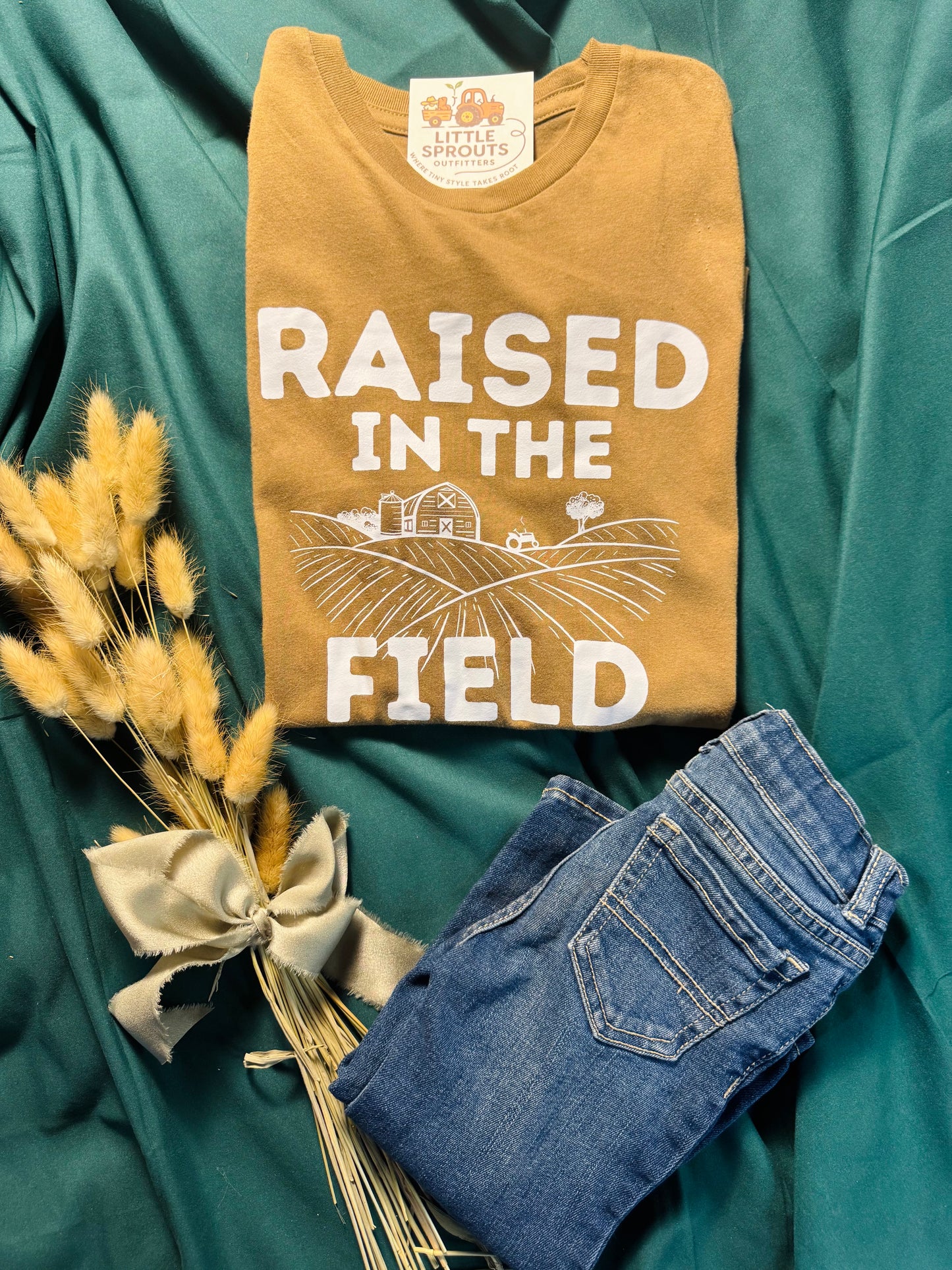 Raised in the Field Youth Tee