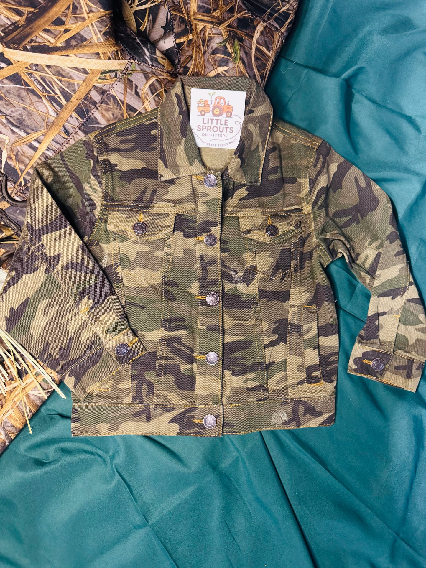 Camo Jean Jacket