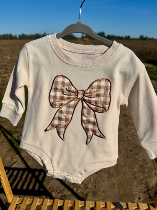 Bow Patch Romper