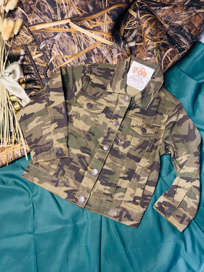 Camo Jean Jacket