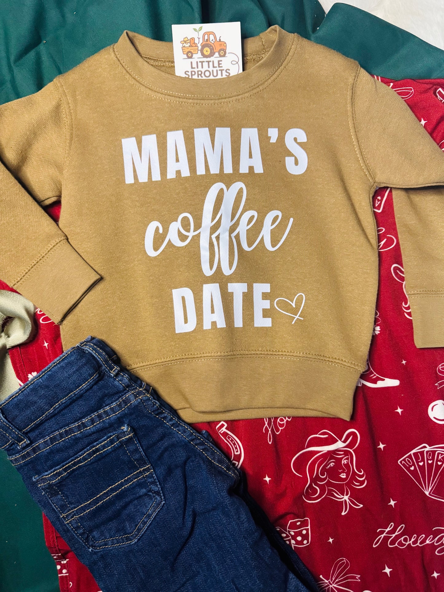 Mama's Coffee Date Crewneck