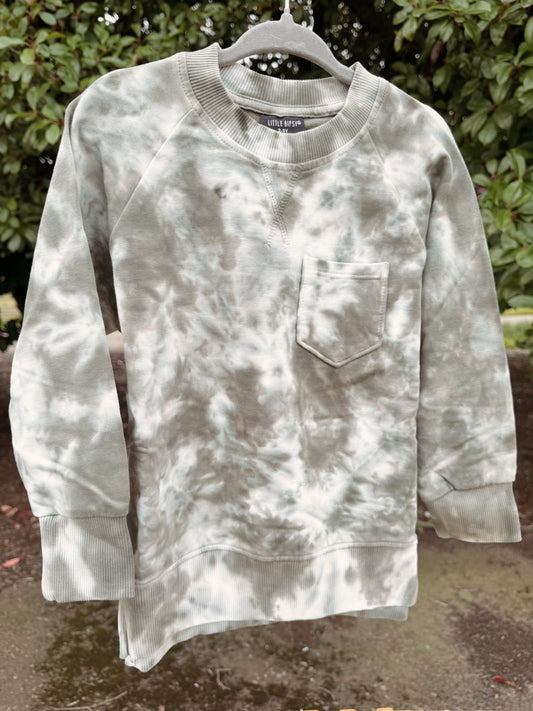 Sage Marble Crewneck