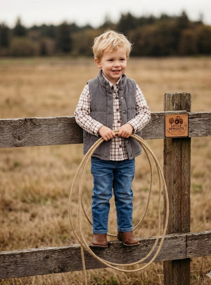 Toddler Boys Plaid & Vest Bundle | Sizes 2T–5T