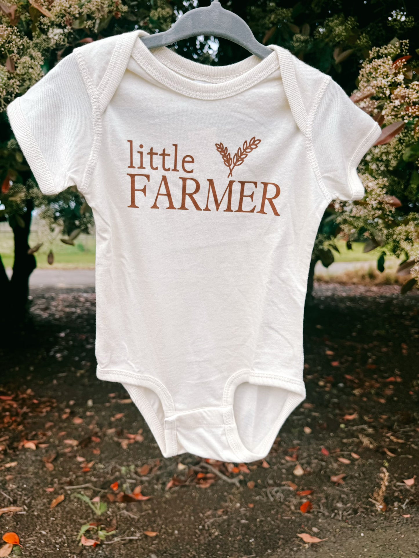 Little Farmer Onesie Tee