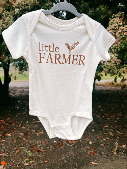 Little Farmer Onesie Tee