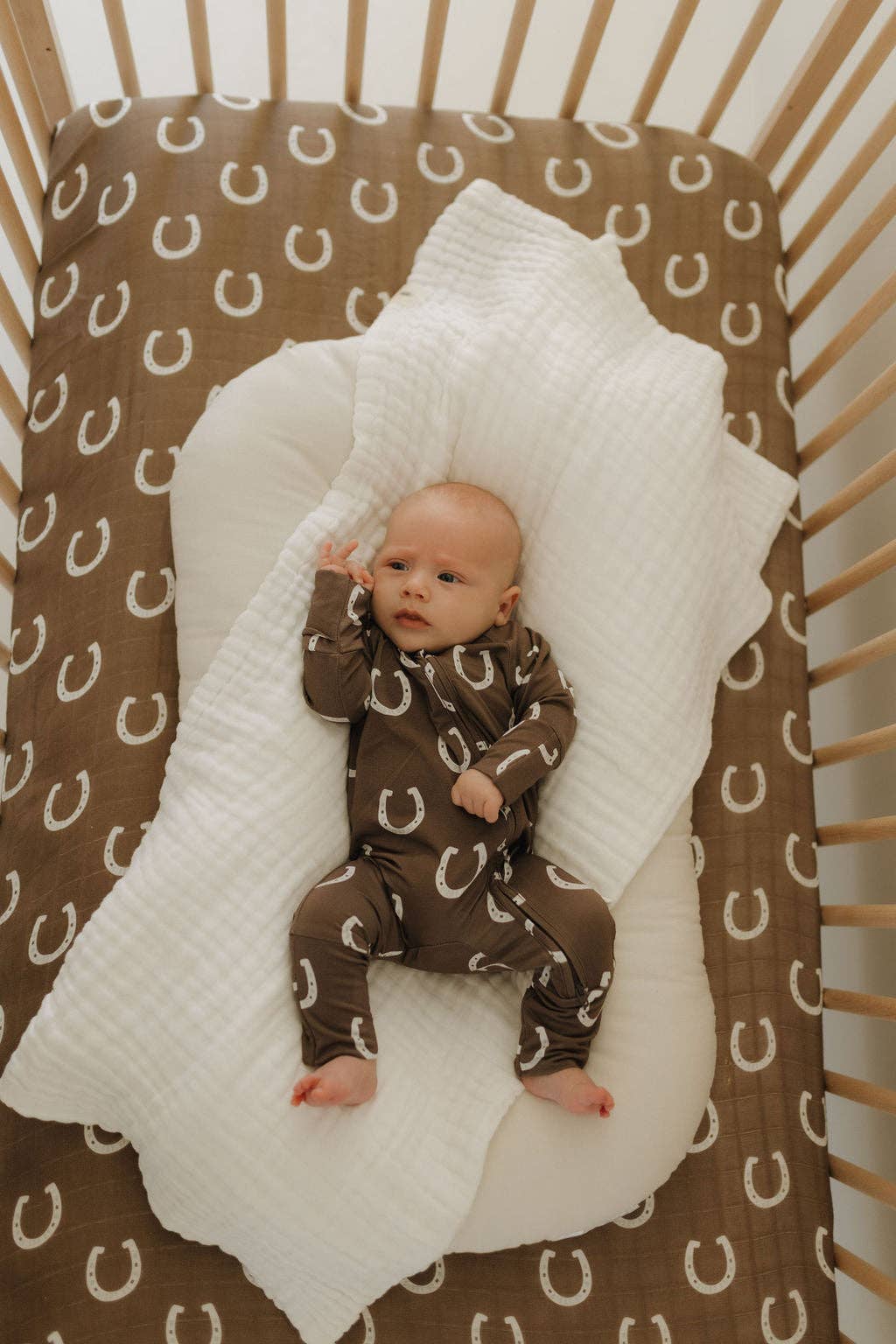 Giddy Up Bamboo Zip Pajamas