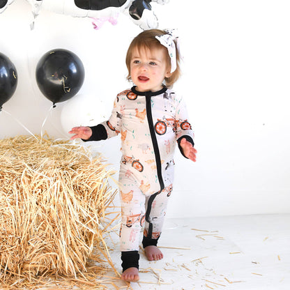 Pasture Pals Bamboo Zip Pajama