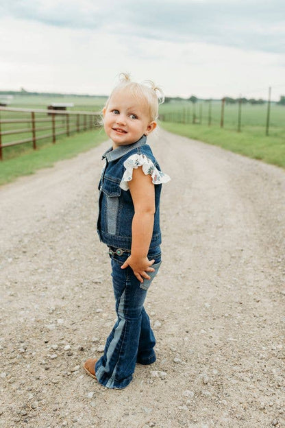 Outlaw Two-Tone Denim Jeans